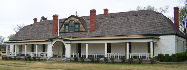 The Administration/Museum Building at Fort Stanton, New Mexico -- Crocker Ltd's latest historic preservation project.